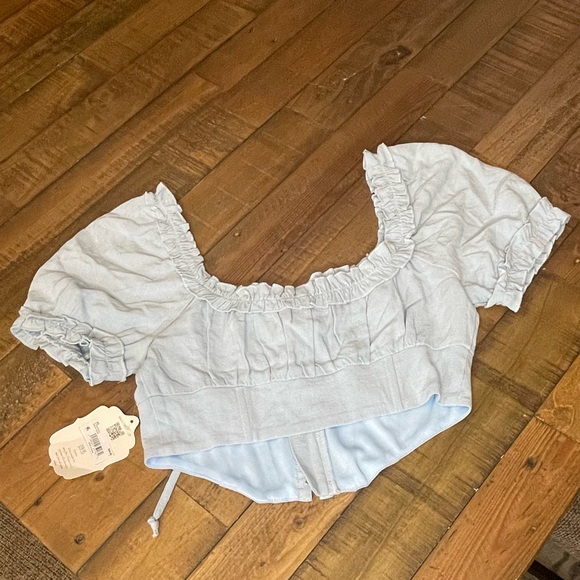 NWT Altar’d State | Cropped Babydoll Top | S - Picture 4 of 7